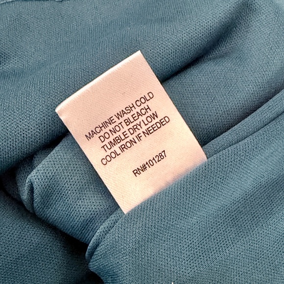 ALEXIA ADMOR | Asymmetrical Cocktail Dress in Lapis, Size Small - Picture 8 of 8